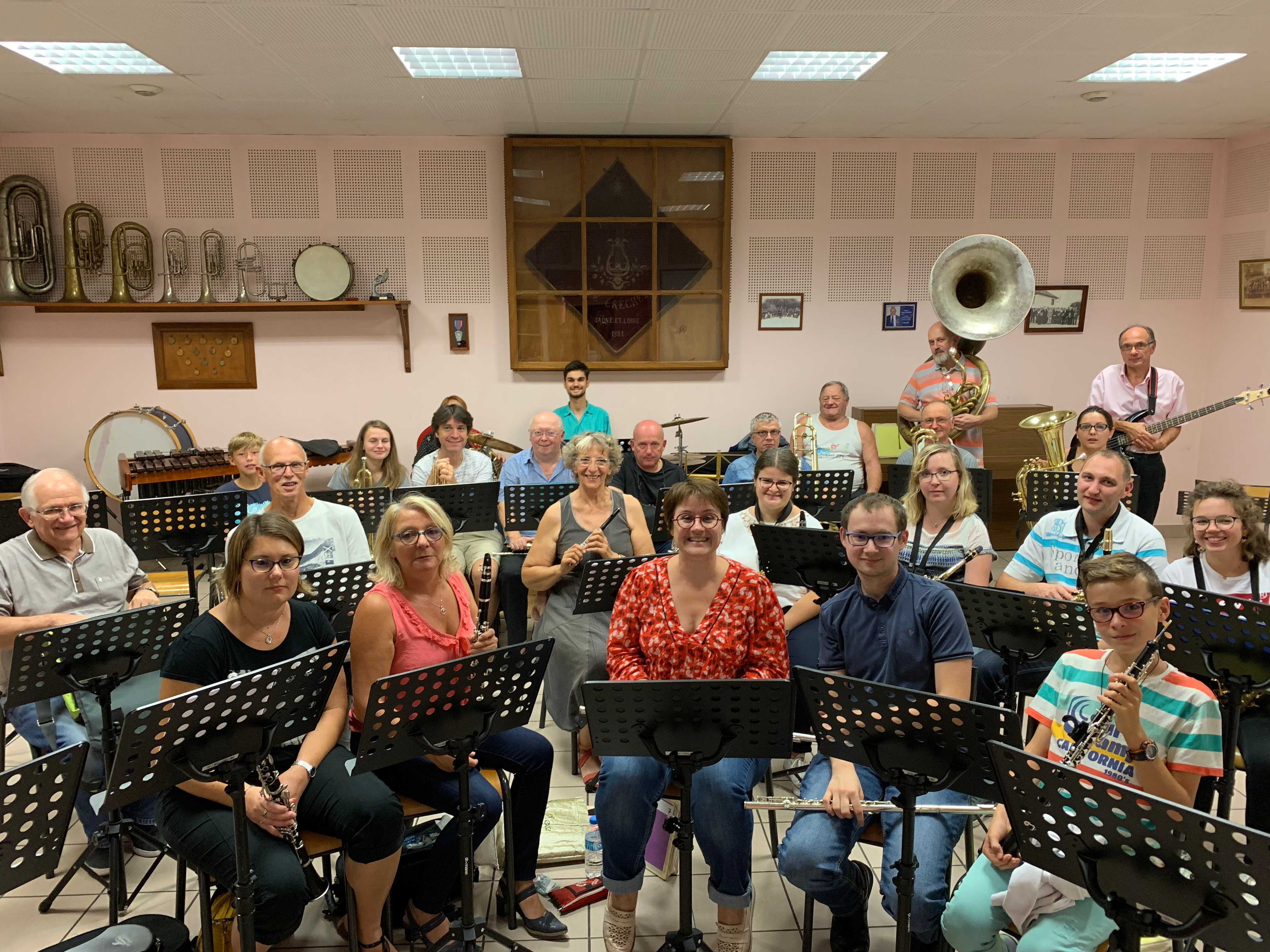 les musiciens à la rentrée